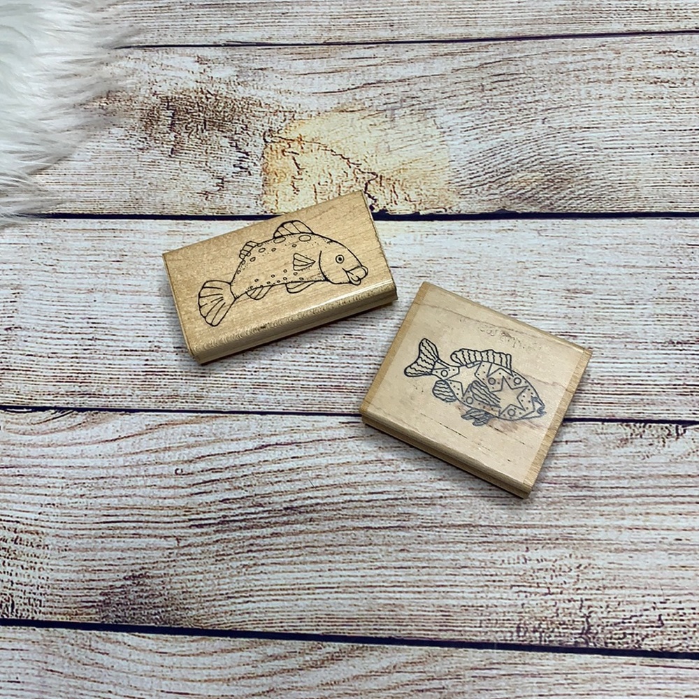 Fish crafting stamps